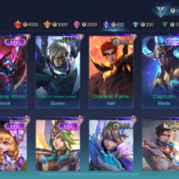 ML167⚡STAR LESLEY⚡LUCKYBOX EUDORA⚡️ZODIAC MARTIS⚡️LIGHBORN TIGREAL GRANGER⚡️DRAGON TAMER VALIR KIMMY⚡️VENOM GROCK HARLEY⚡️SABER JONSHON⚡️EPIC NANA FREYA KAGURA 4